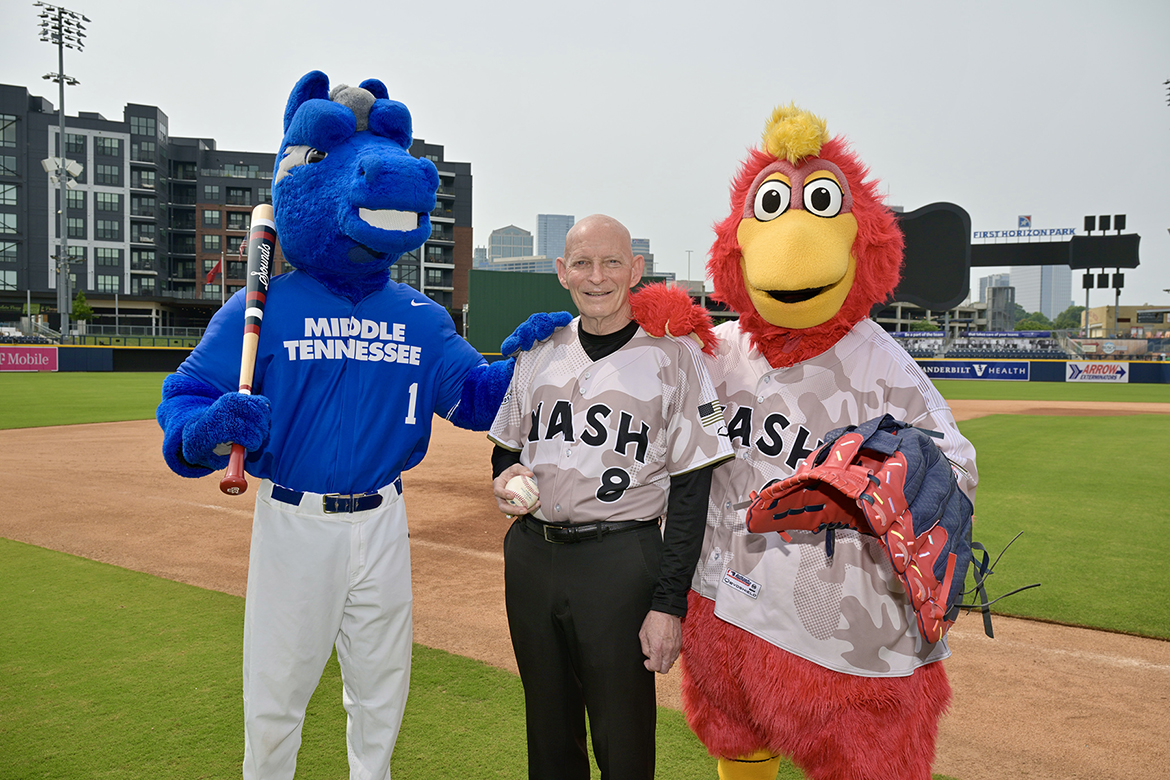 Sounds' military appreciation jersey online auction benefits MTSU