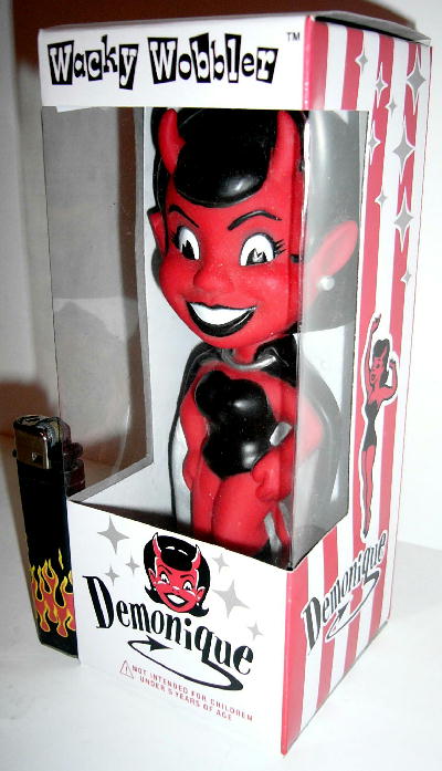 デモニク,Demonique,デビルガール,Wacky Wobbler,販売,首振り