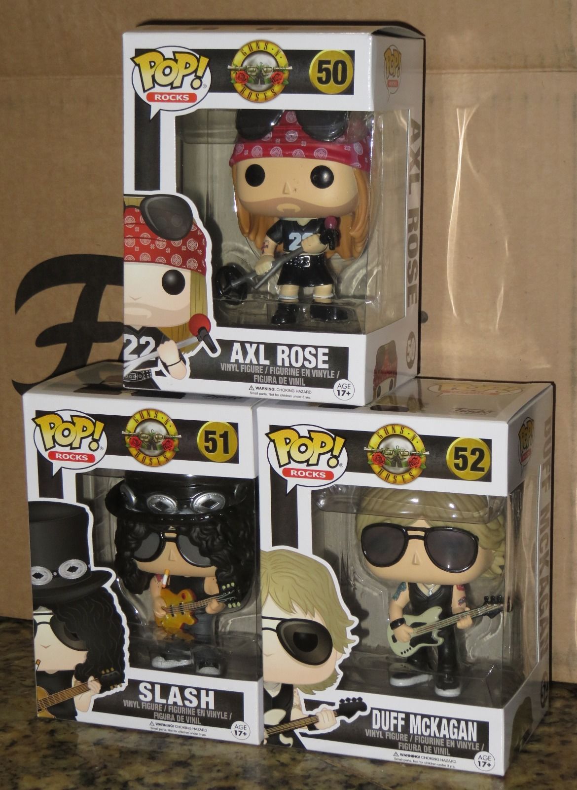 アクセル ローズ フィギュア Axl Rose Pop Rock ガンズ & ローゼス