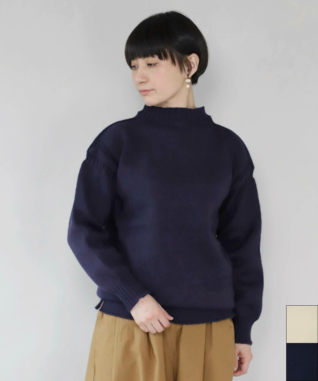 Guernsey WOOLLENSガンジーセーター | mumokutekiオンラインストア