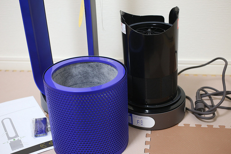 Dysonの空気清浄機「Pure Cool」開封の儀！操作方法を紹介するぞ