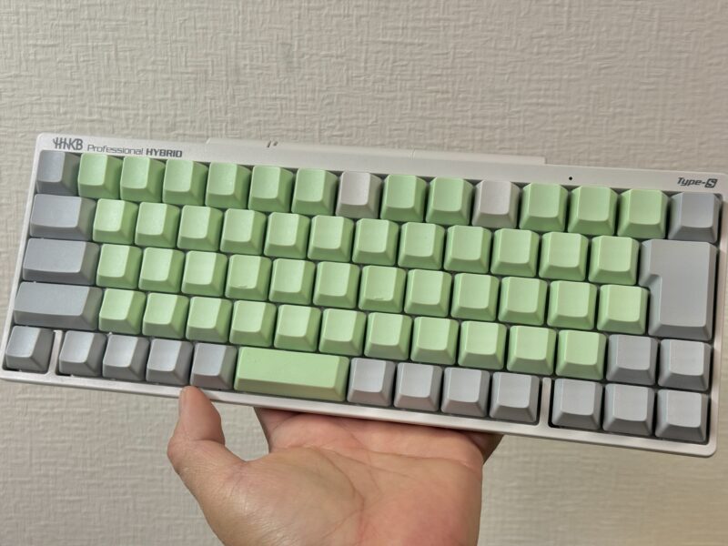 HHKB用の数量限定キートップ「山葵」が到着！早速装着したぞ！ - むね