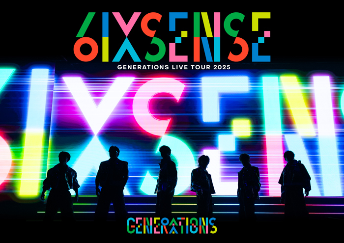 GENERATIONS、3/10発売となるLIVE DVD ＆ Blu-ray「GENERATIONS LIVE