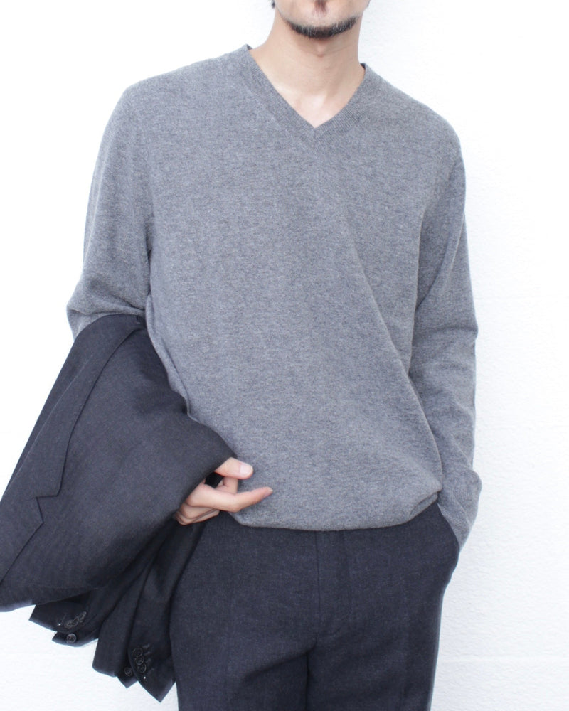 COMME DES GARÇONS SHIRT / FULLY FASHIONED KNIT V-NECK PULLOVER (FZ