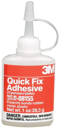 3M™ Quick Fix Adhesive 08155, 1 oz Bottle, 12/Case | 3M United States