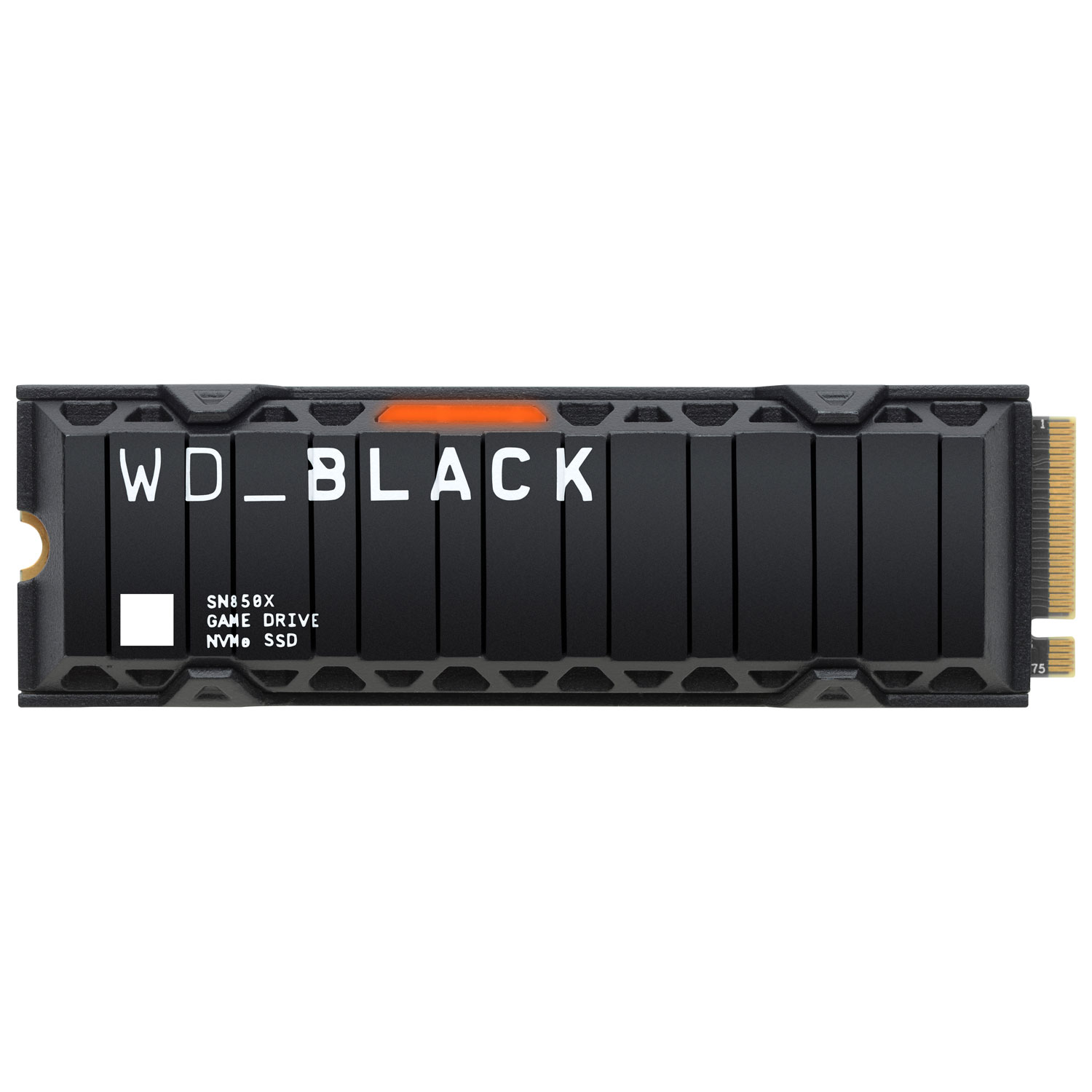 WD SN850X 2TB Internal SSD PCIe Gen 4 x4 NVMe with Heatsink for
