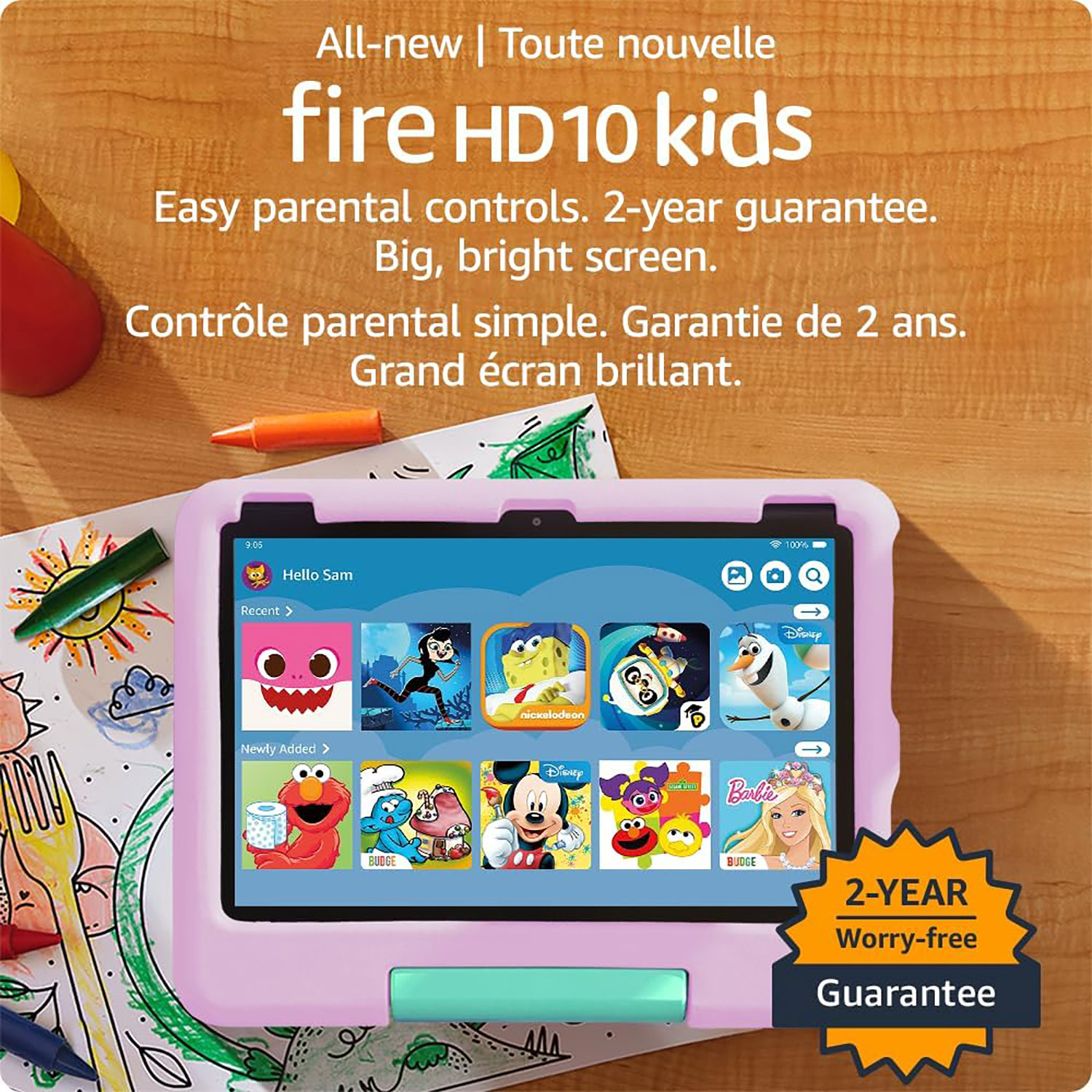 Amazon Fire HD 10 Kids Edition (2023) 10.1