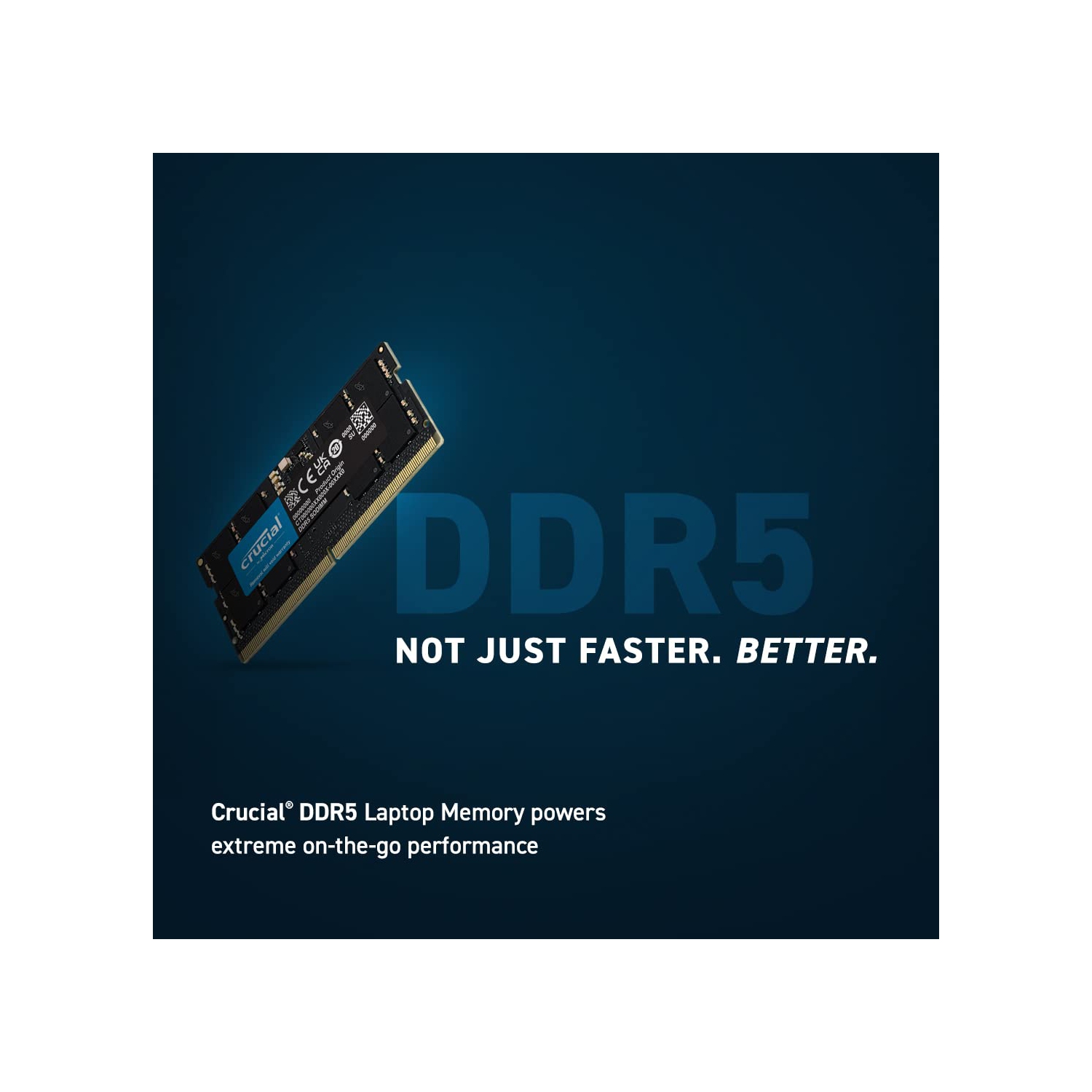 Crucial 16GB (2 x 8GB) DDR5 SDRAM Memory Kit (CT2K8G56C46S5