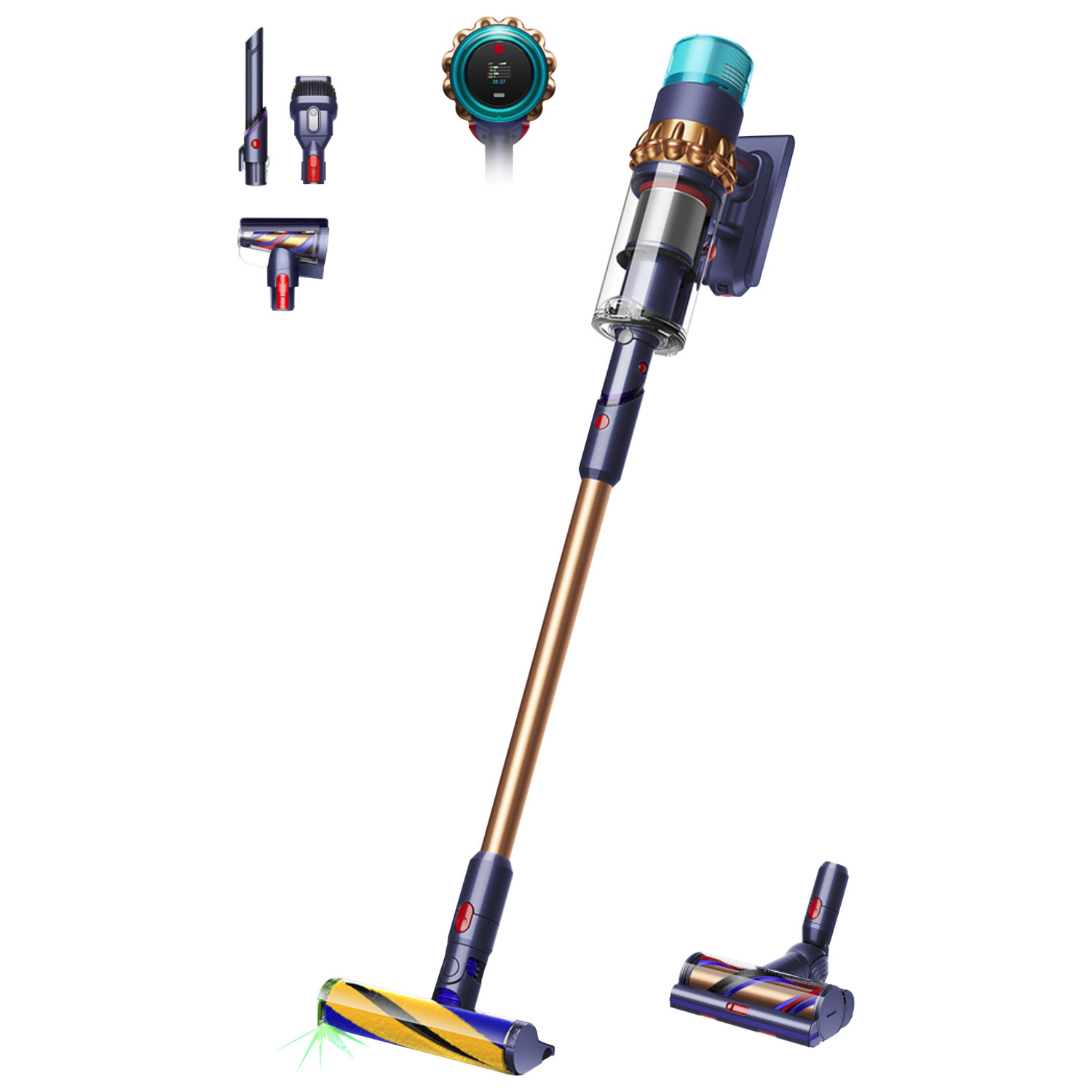 Dyson Gen5Detect Absolute Cordless Stick Vacuum - Nickel/Gold