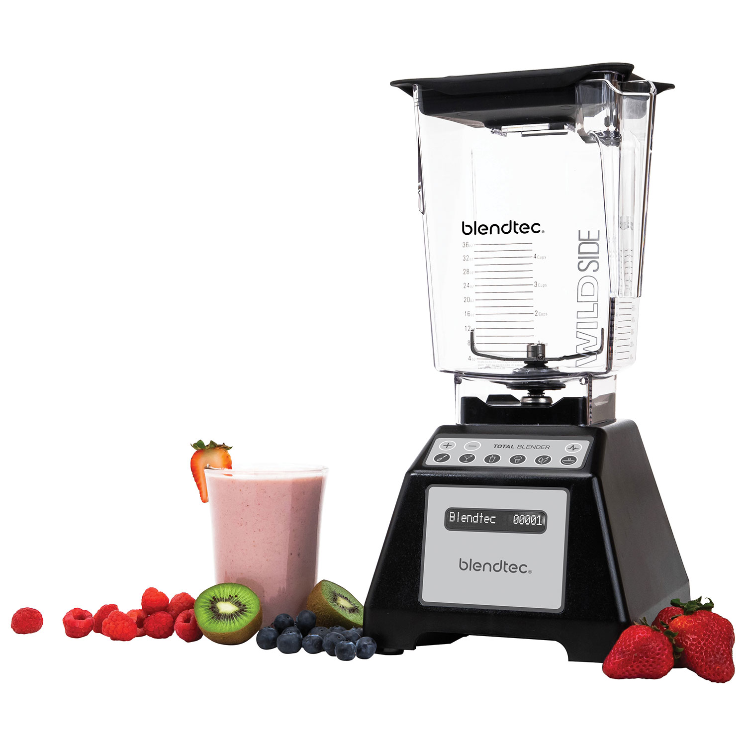 Blendtec Total Blender 2.6L 1500-Watts Countertop Blender - Black