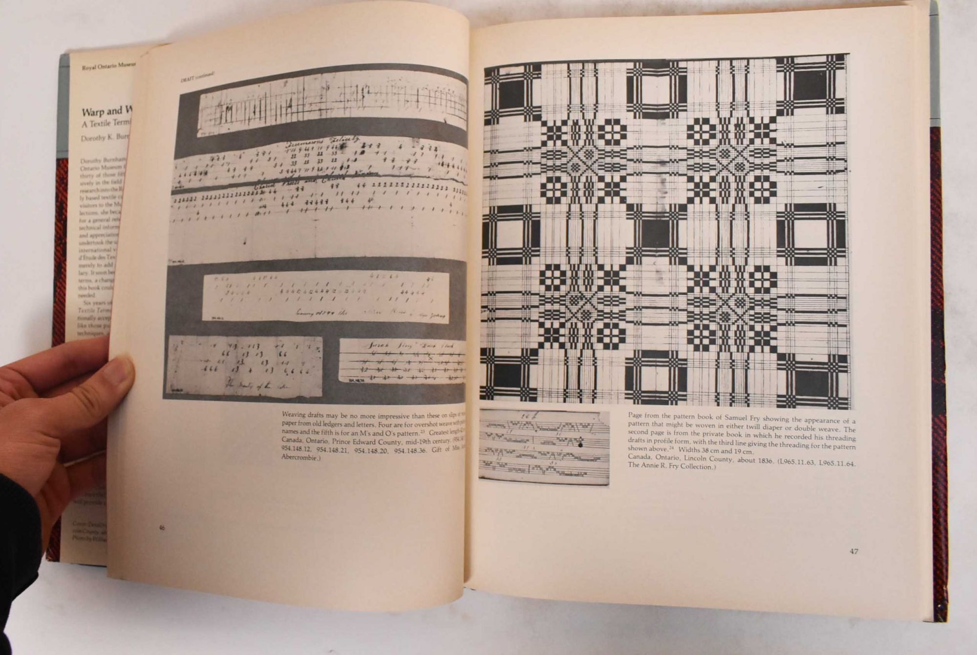 Warp and Weft: A Textile Terminology | Dorothy K. Burnham