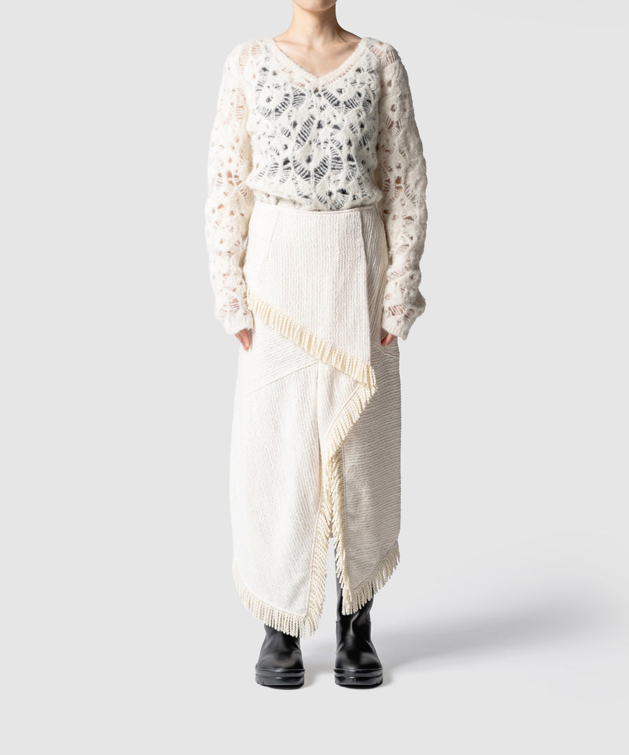 MOHAIR LACE BODY SUIT｜muller of yoshiokubo(ミュラーオブヨシオクボ