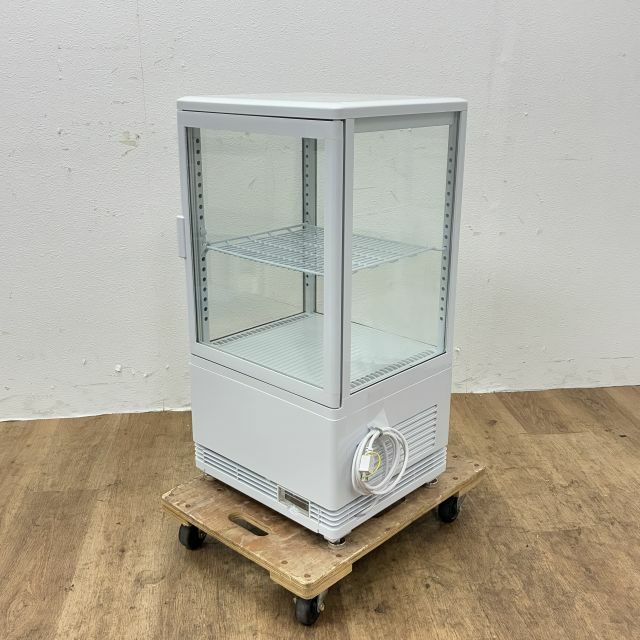 テンポスバスターズ 卓上4面ガラス冷蔵ショーケース TBSC4-058-WH