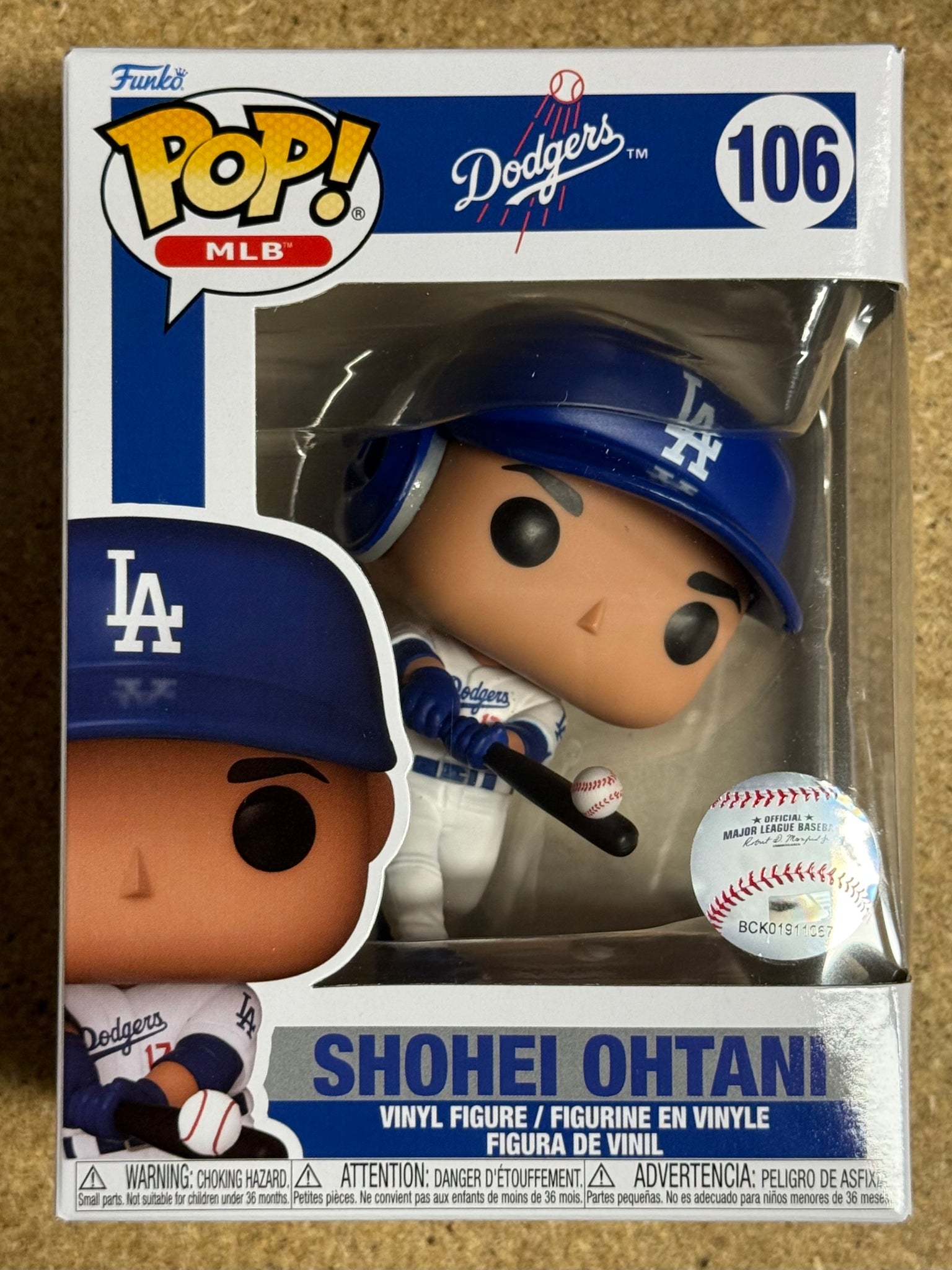 Funko Pop! MLB Shohei Ohtani #106 Los Angeles LA Dodgers Baseball