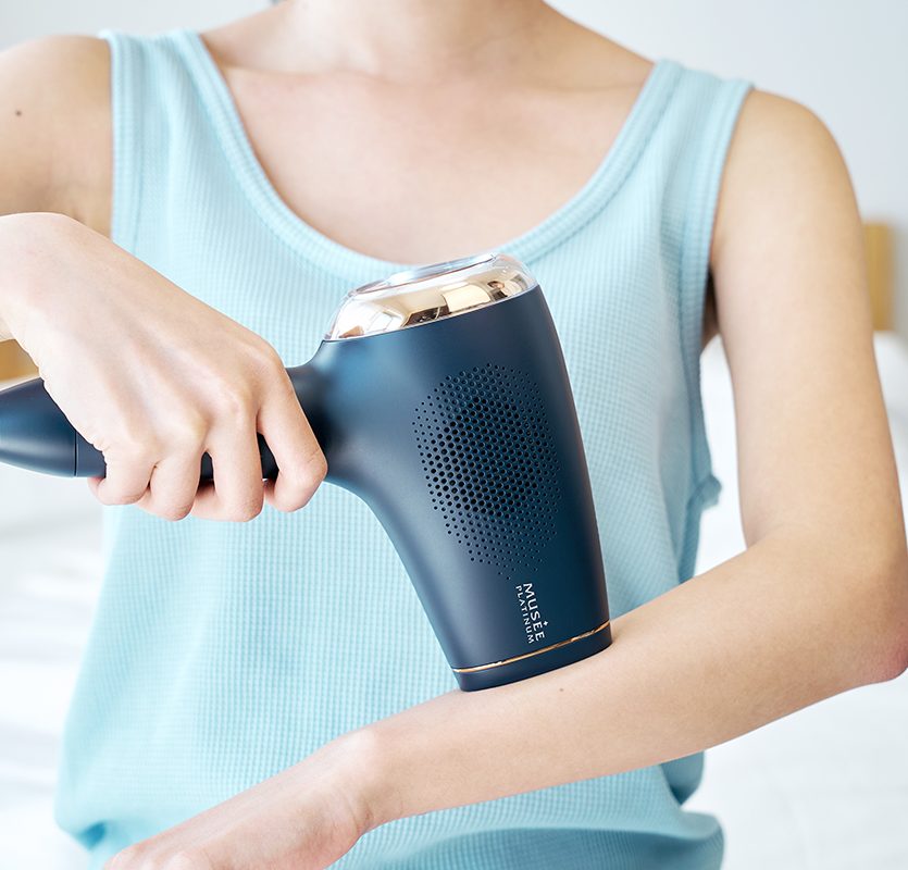 ミュゼの家庭用光美容器ってほんとにムダ毛ケア効果あるの？3ヶ月体験