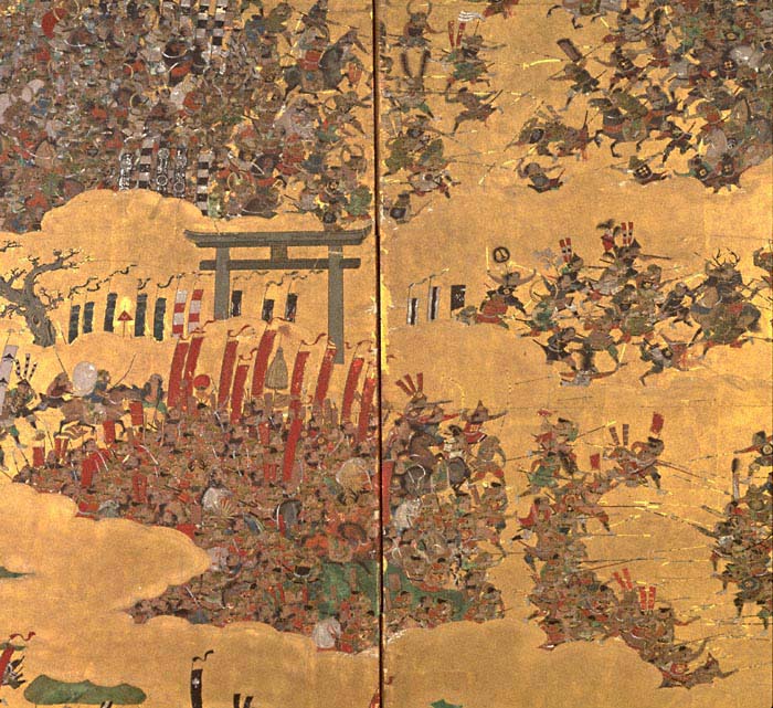 大坂夏の陣図屏風