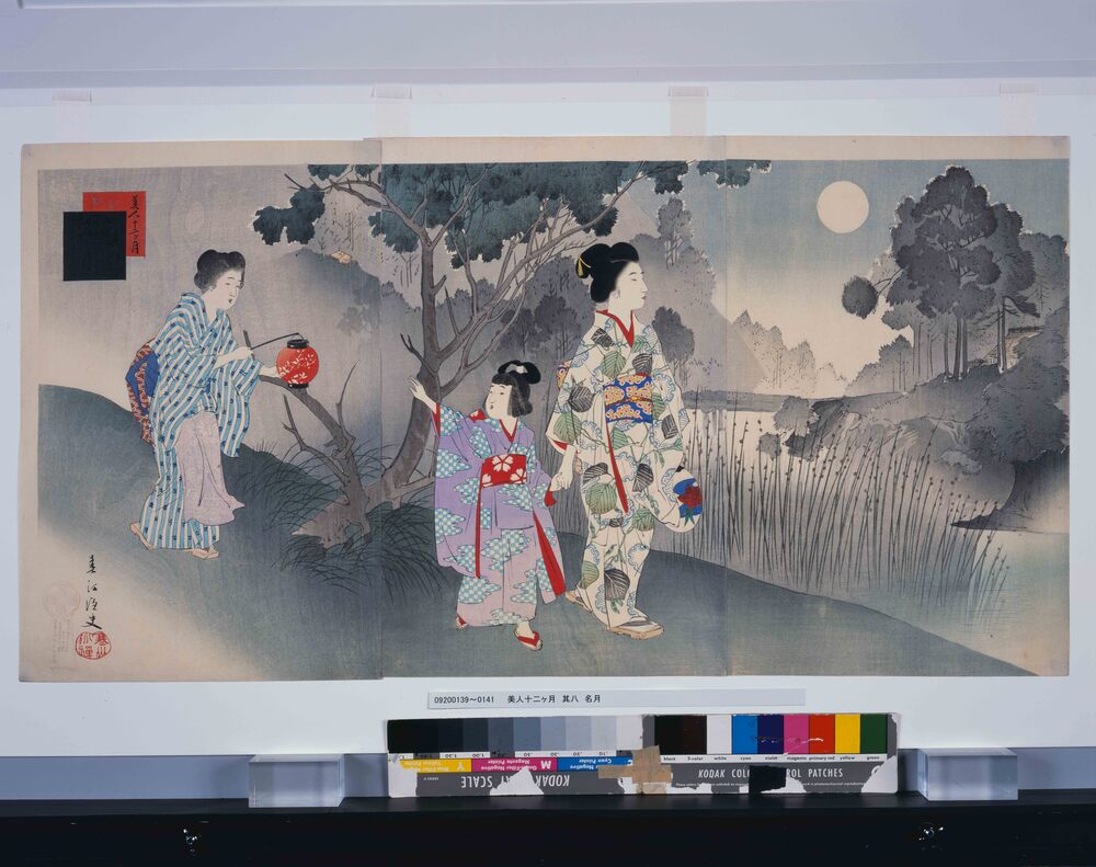 尾張屋版江戸切絵図 日本橋北神田浜町絵図 | ToMuCo - Tokyo Museum