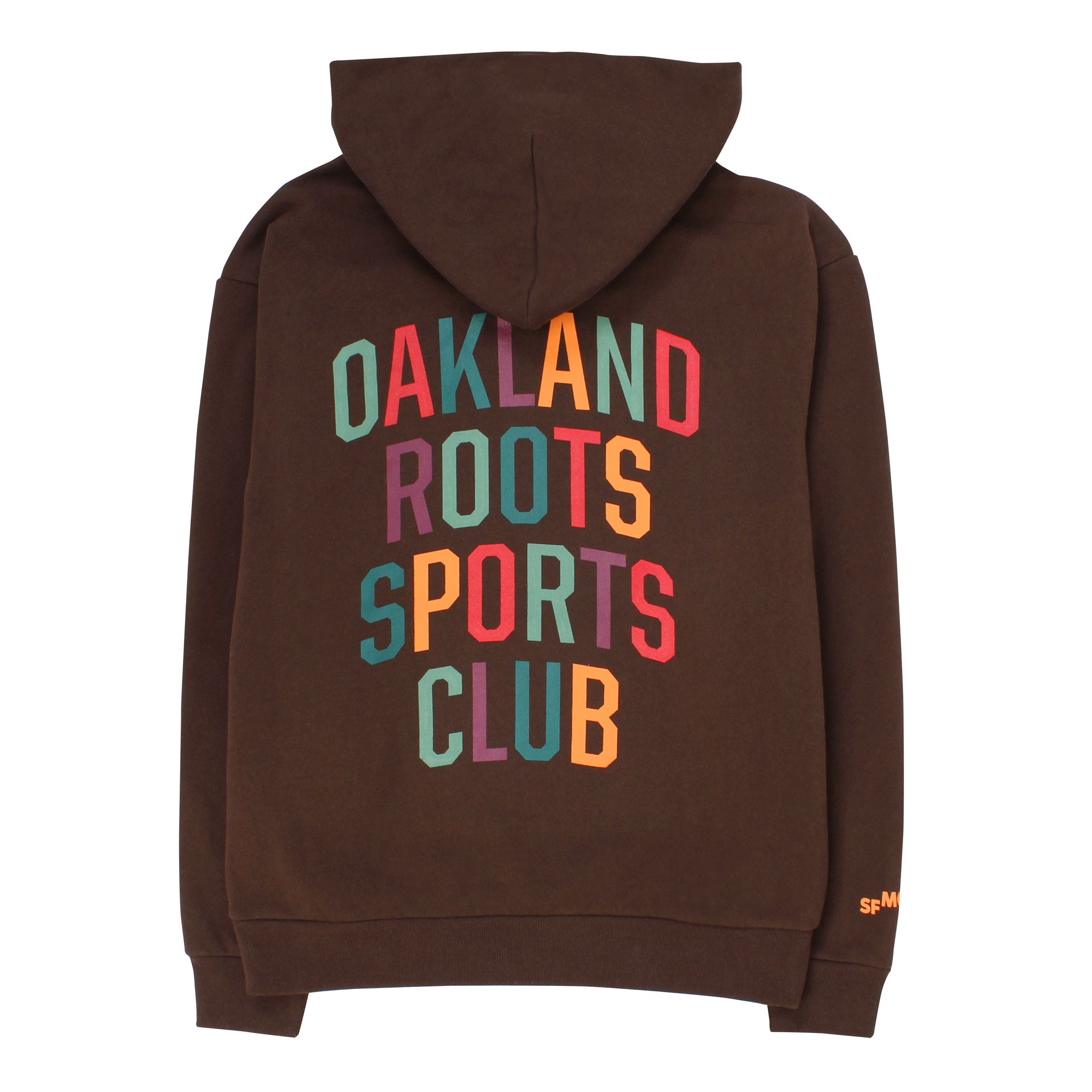 Oakland Roots SC x SFMOMA Brown Hoodie - SFMOMA Museum Store
