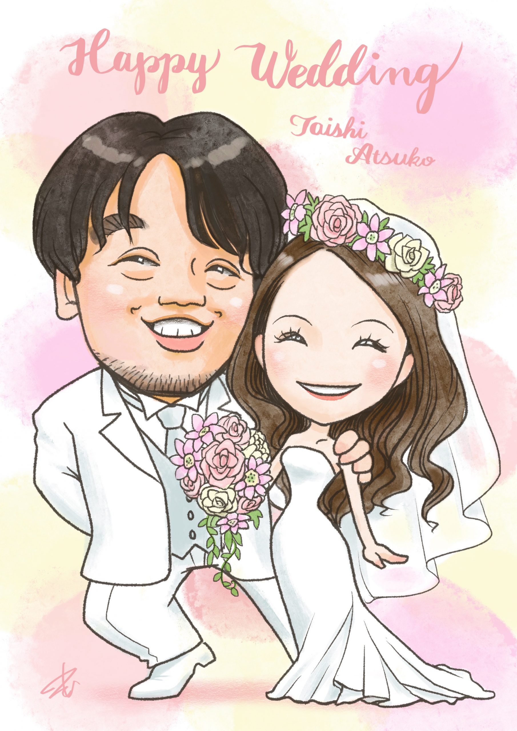 オーダーメイド似顔絵イラスト | musyamusya