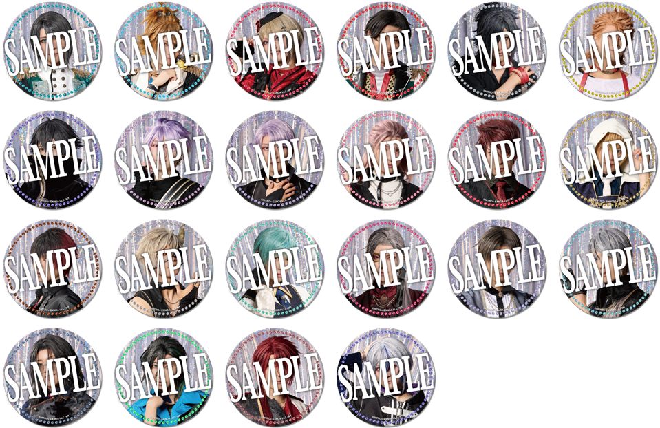 目出度歌誉花舞 十周年祝賀祭】ランダム缶バッジB 全22種