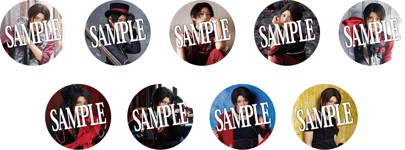 加州清光 単騎出陣 アジアツアー】ガチャガチャ 缶バッジ ライブver. 3