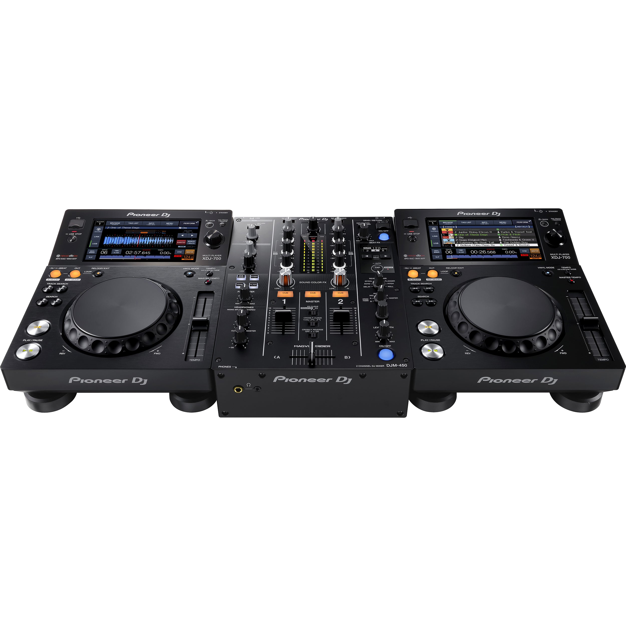 Pioneer XDJ-700 Compact Digital Deck Media Controller for