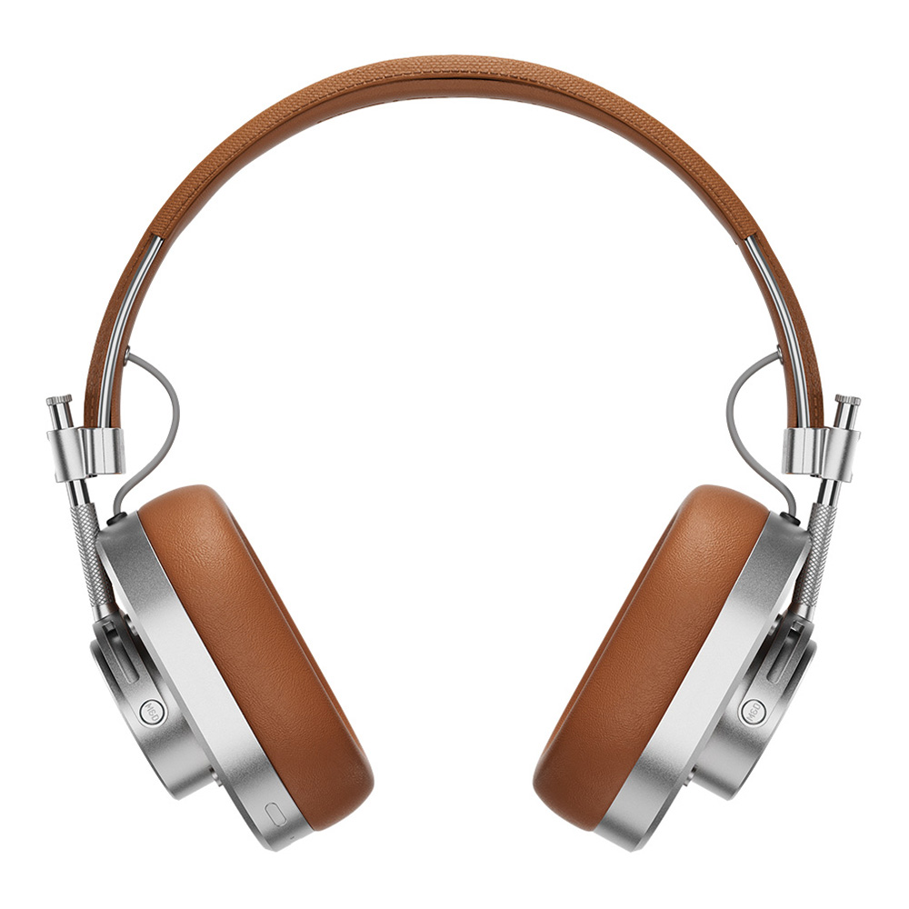 MASTER & DYNAMIC MH40-W Gen 2 Over-Ear Headphones Silver/Brown