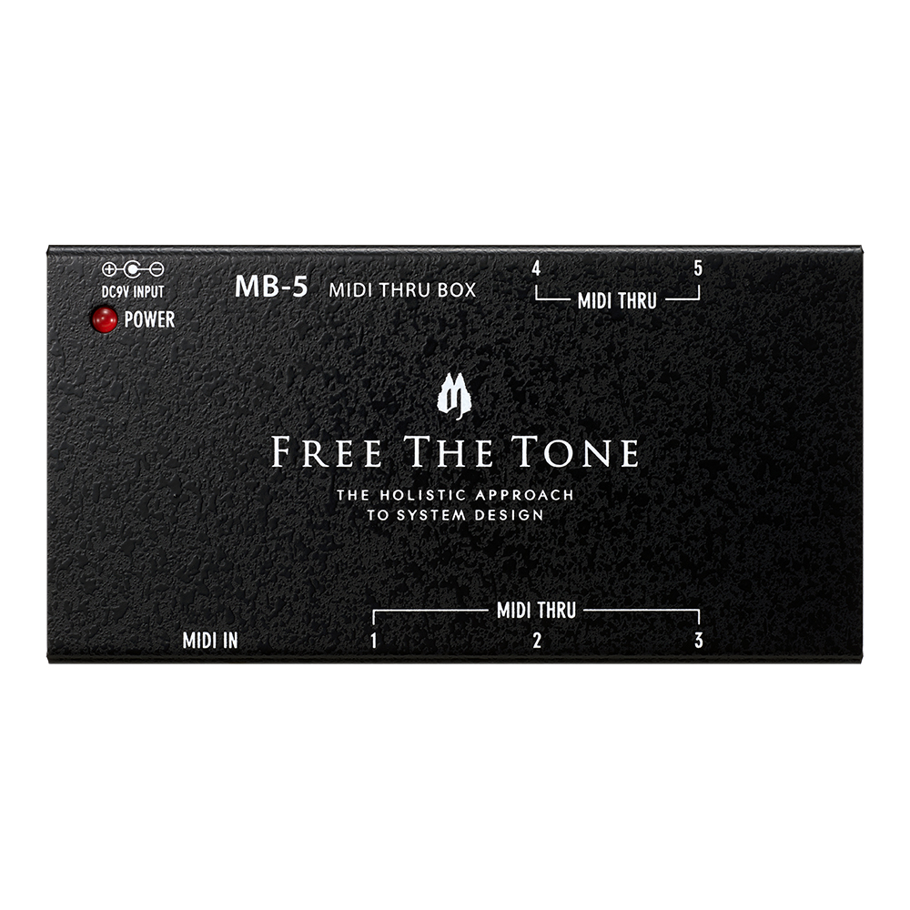 Free The Tone MB-5 MIDI THRU BOX｜ミュージックランドKEY