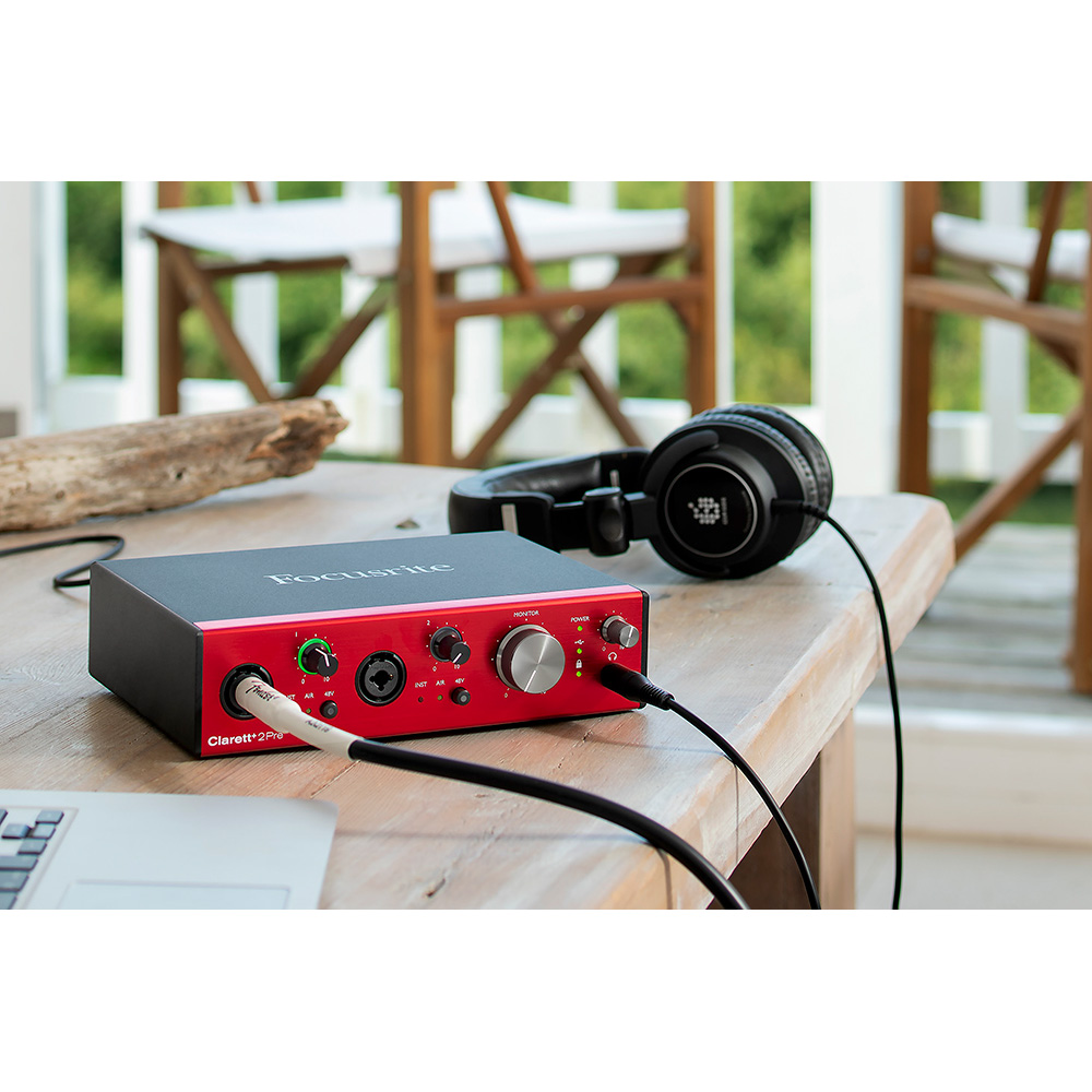 Focusrite Clarett+ 2Pre｜ミュージックランドKEY