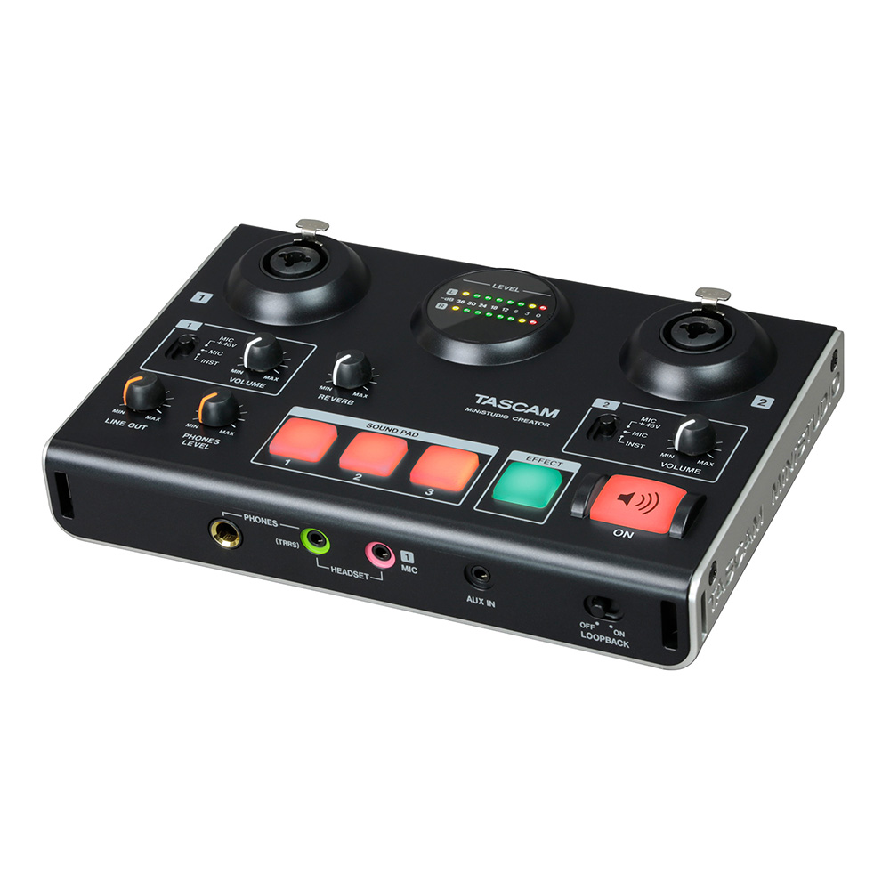TASCAM MiNiSTUDIO CREATOR US-42B｜ミュージックランドKEY