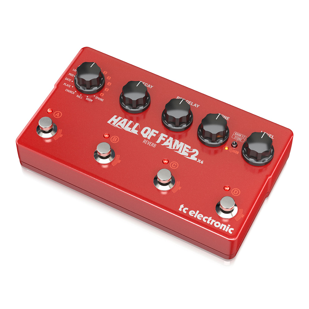 tc electronic HALL OF FAME 2 X4 REVERB｜ミュージックランドKEY
