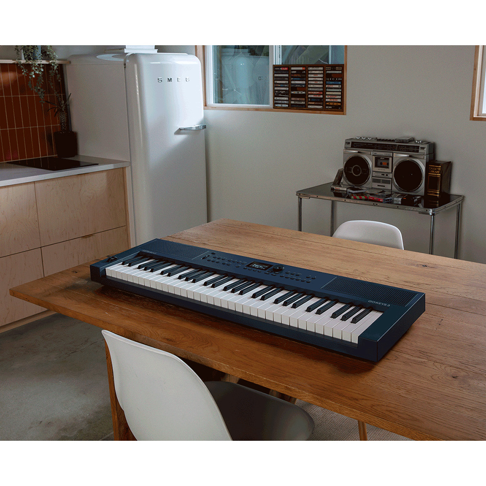 Roland GO:KEYS 3 ミッドナイトブルー [GOKEYS3-MU]｜ミュージック