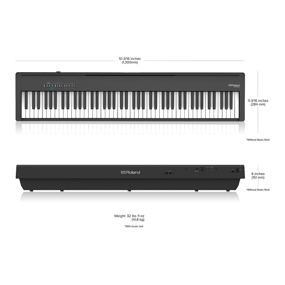 Roland FP-30X-BK Digital Piano｜ミュージックランドKEY