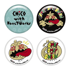 CHiCO with HoneyWorks COME! COME! ONiON 缶バッジ【4種／ランダム