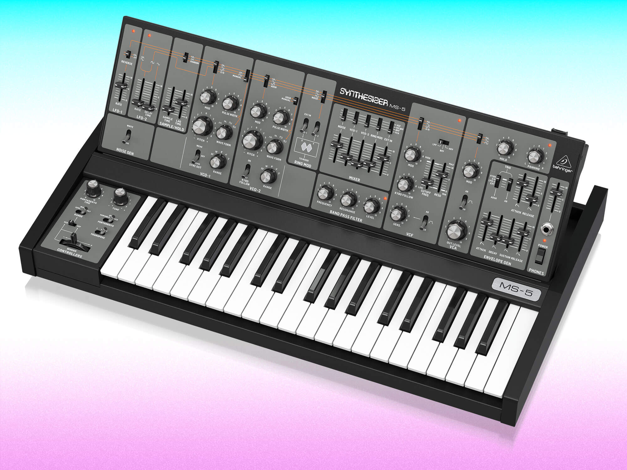 Behringer “revives a legend” with the MS-5 – a “faithful
