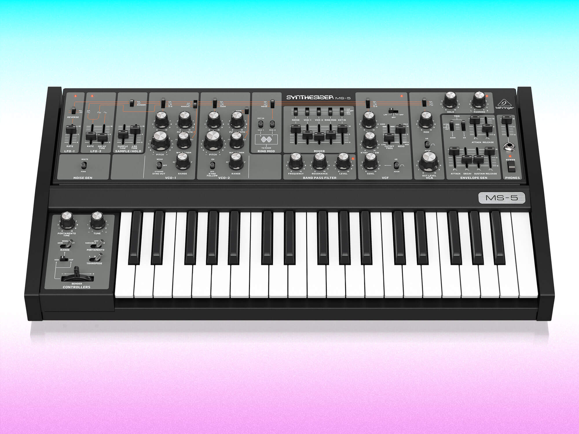 Behringer “revives a legend” with the MS-5 – a “faithful