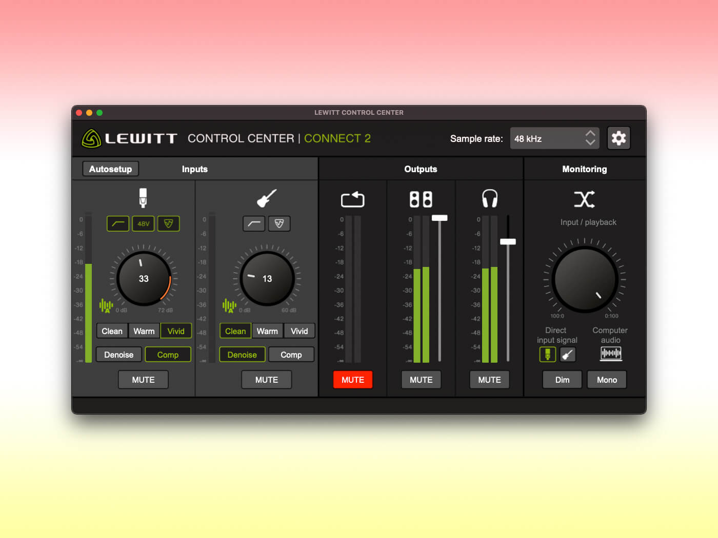 Lewitt Connect 2 review: the “most user-friendly audio interface”?