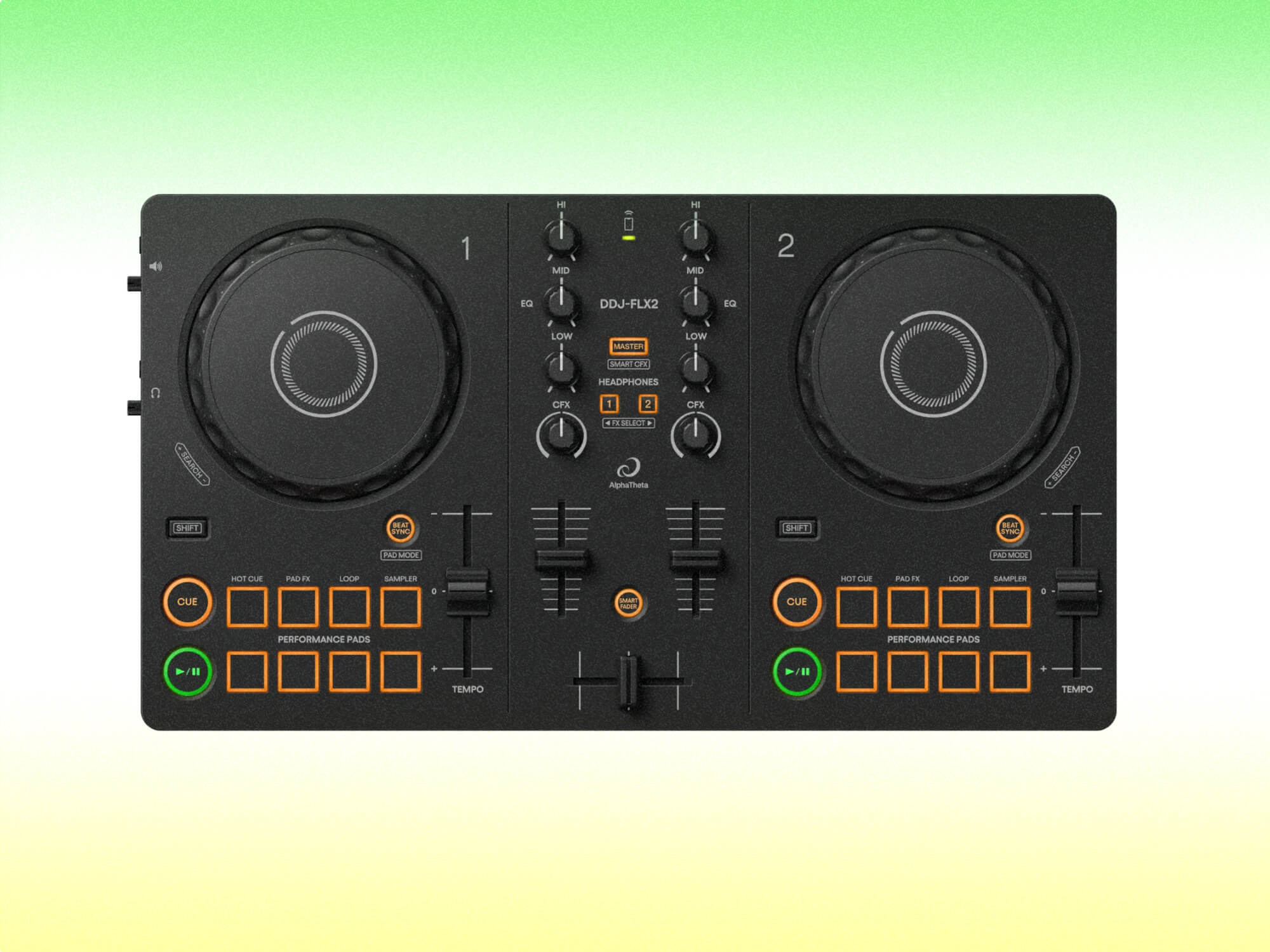 AlphaTheta's new DDJ-FLX2 DJ controller is aimed squarely at beginners