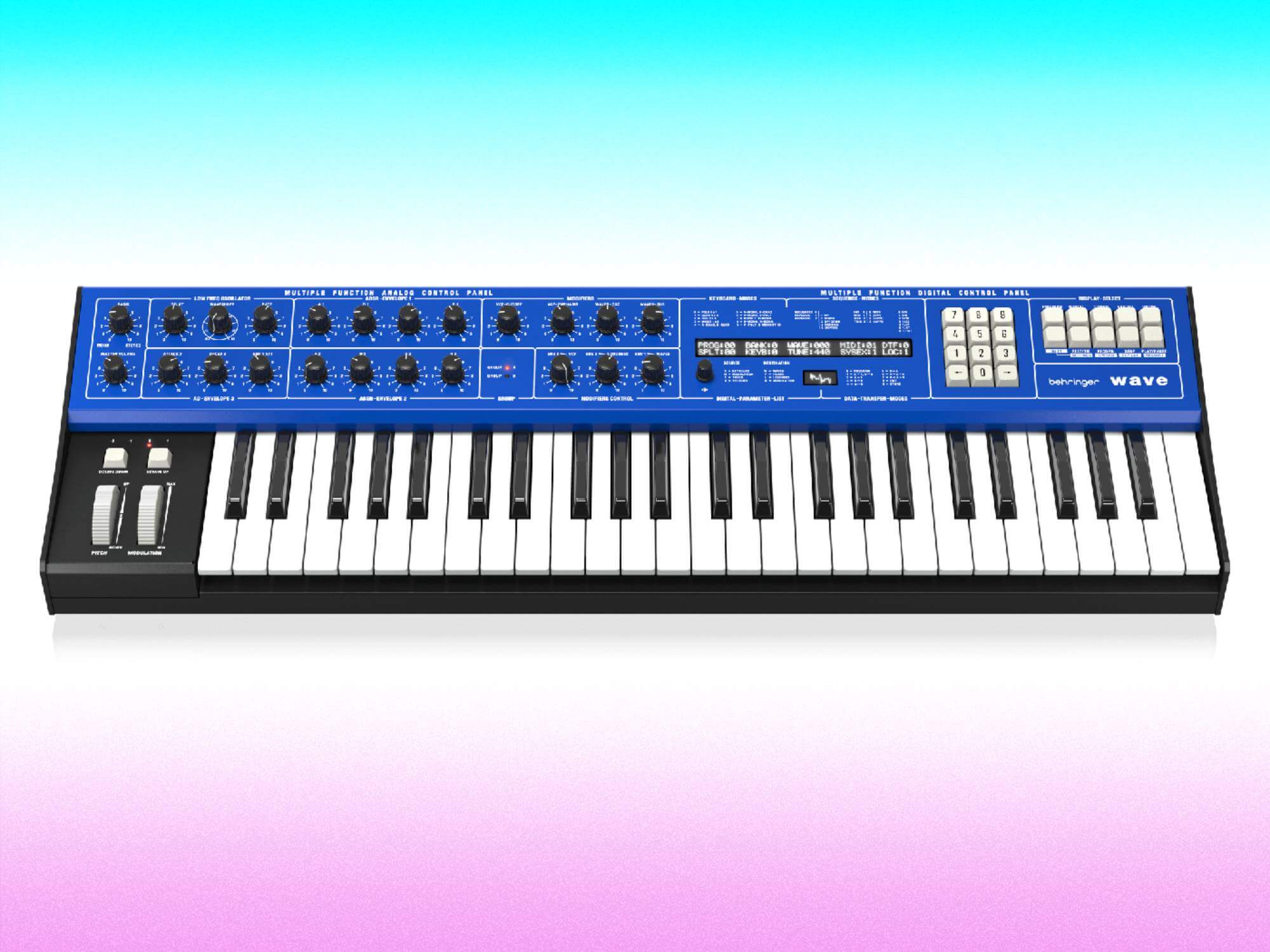 Behringer invokes '80s nostalgia with its new Wave synth