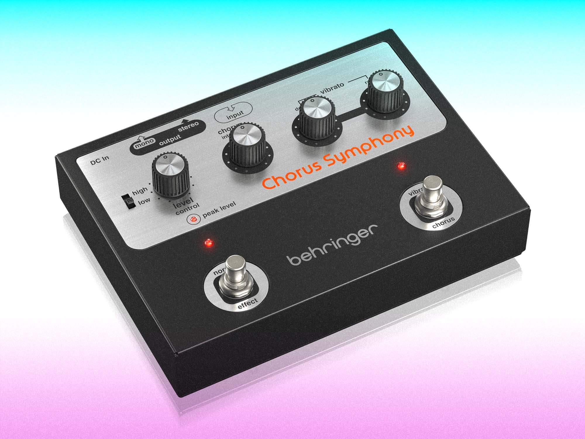 Behringer's Chorus Symphony pedal revives “thick, syrupy sound
