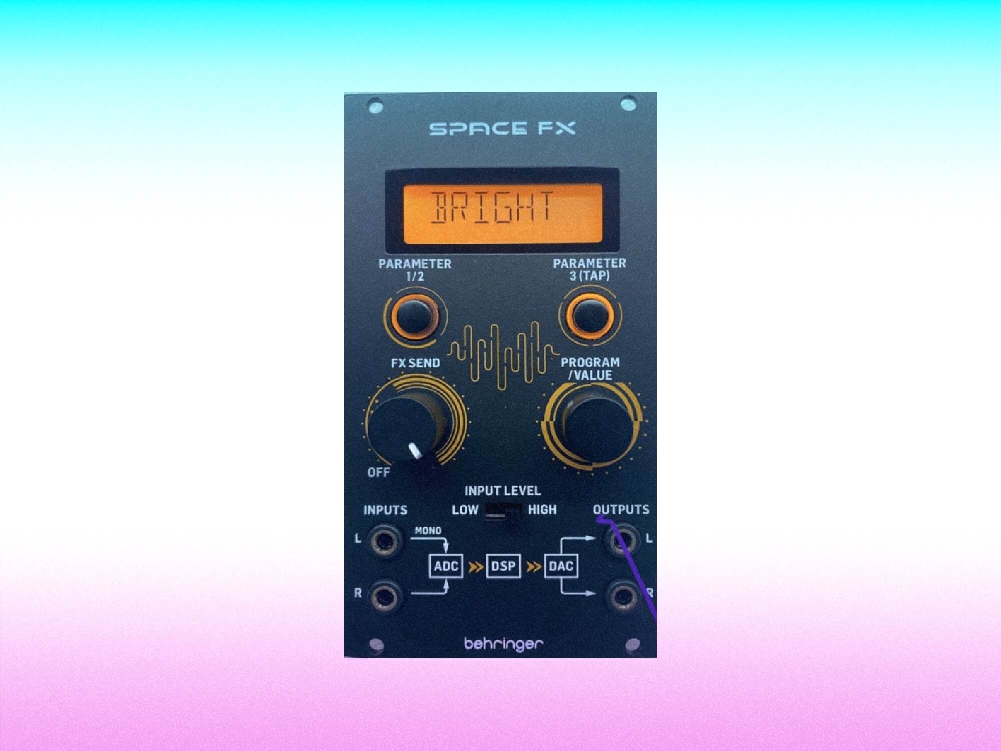 Behringer's SPACE FX packs 32 different effects into a compact