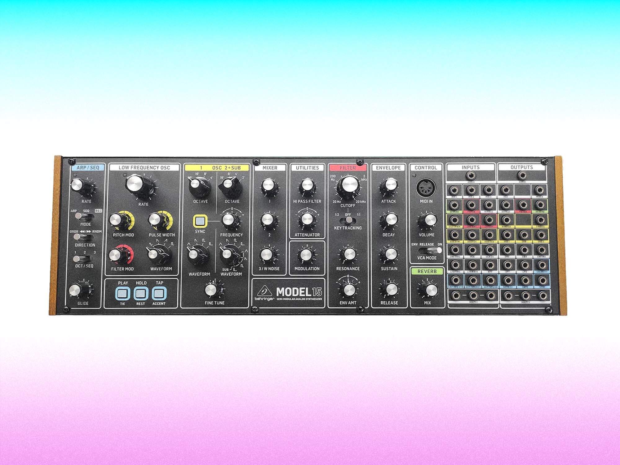 Behringer's Model 15 is a $299 semi-modular system inspired by
