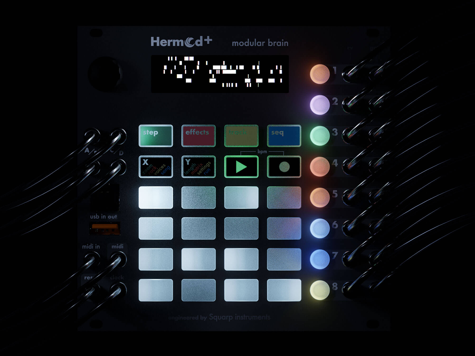 Is Squarp's Hermod+ modular sequencer your studio's “missing link