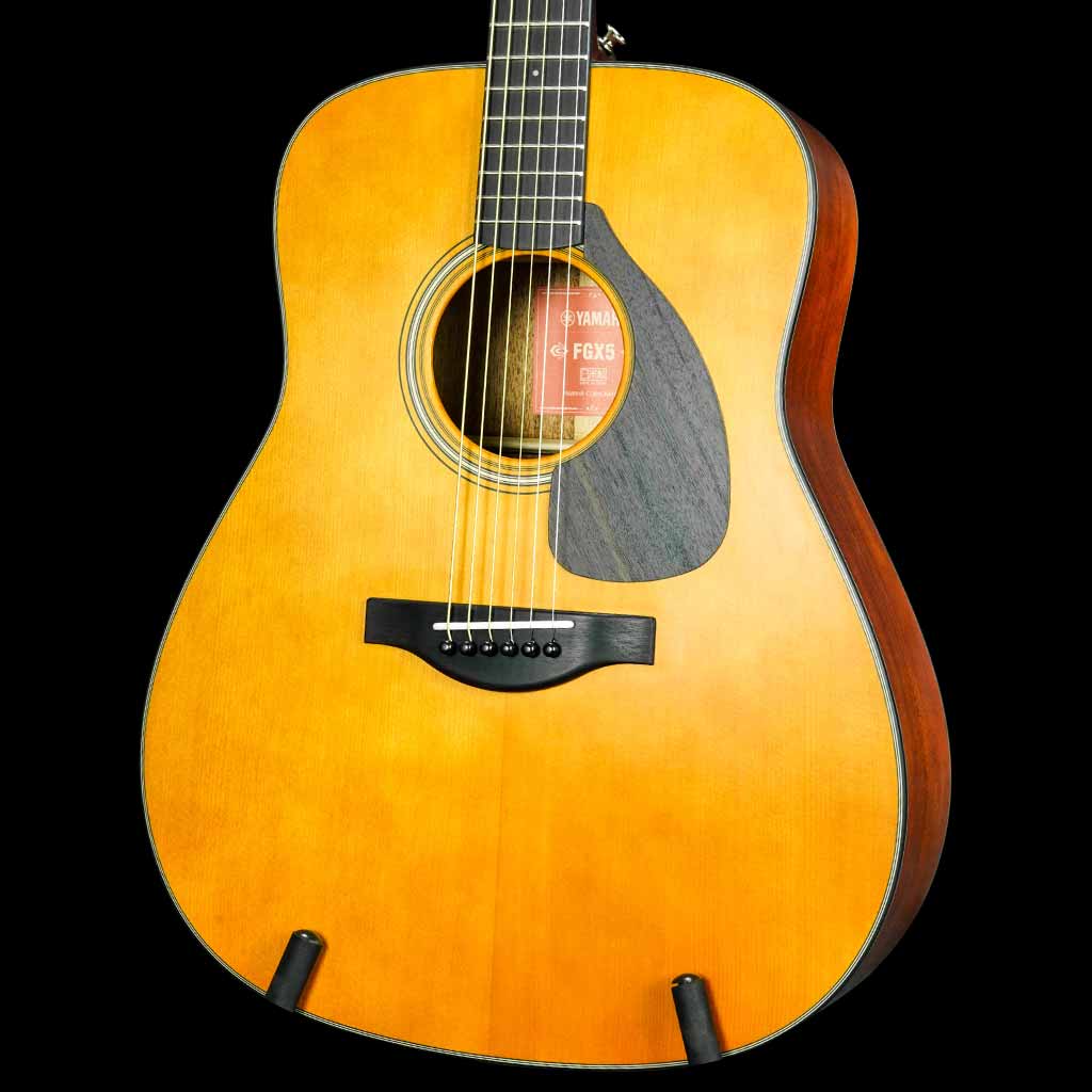 Yamaha FGX5 Red Label All Solid Acoustic Electric Guitar w