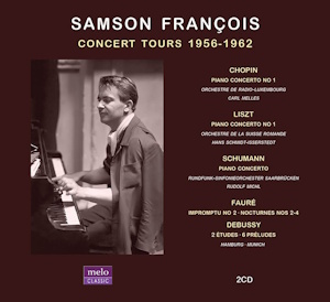 Samson François (piano): Concert Tours 1956-62 (Meloclassic
