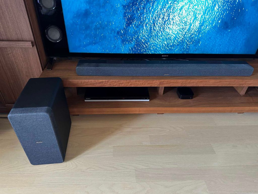 デノン DHT-S517レビュー】独立型サブウーファー＆イネーブルド