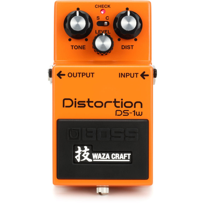 Boss DS-1W Waza Craft Distortion Pedal Made in Japan Musique Dépôt