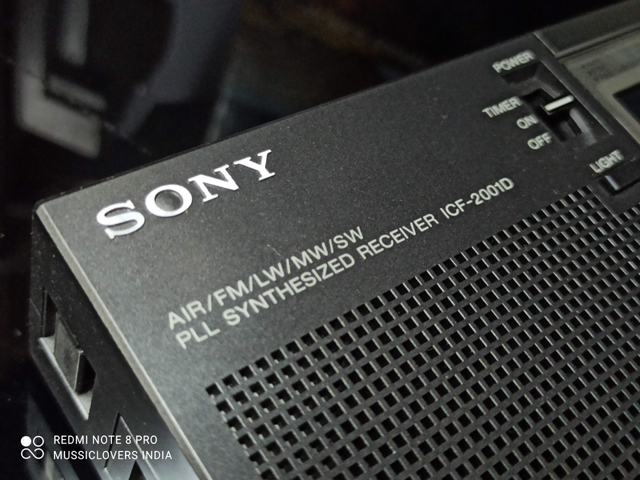 Buy Vintage SONY JAPAN ICF 2001D PLL SYNTHESISED CLASSIC WORLD