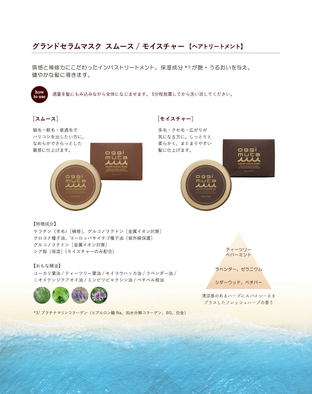 oggimuta グランドセラム & セラムマスク トライアルセット – muta