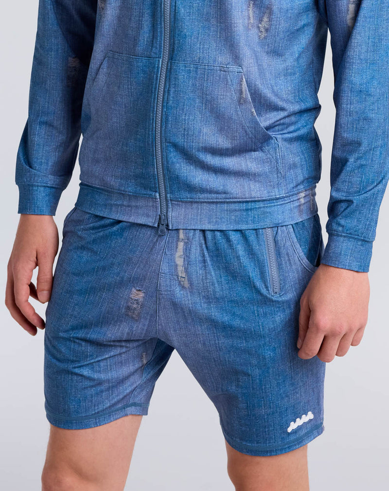 ラッシュショートパンツ (ダメージデニム) – muta Online Store